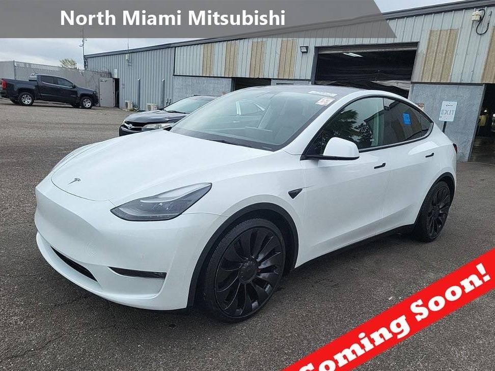 TESLA MODEL Y 2022 7SAYGDEF3NF380630 image